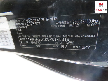 2023 - genesis gv80