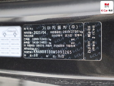 2021 - kia carnival