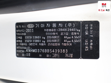 2011 - kia carnival