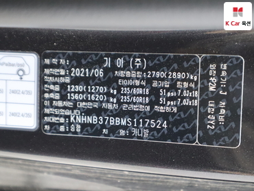 2021 - kia carnival