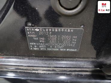 2012 - renault samsung sm7