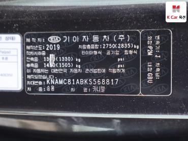 2019 - kia carnival