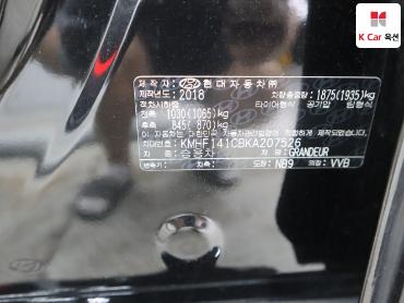 2019 - hyundai grandeur